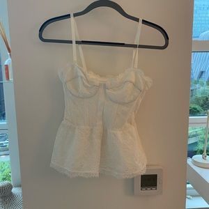 Cami NYC bustier lace top
